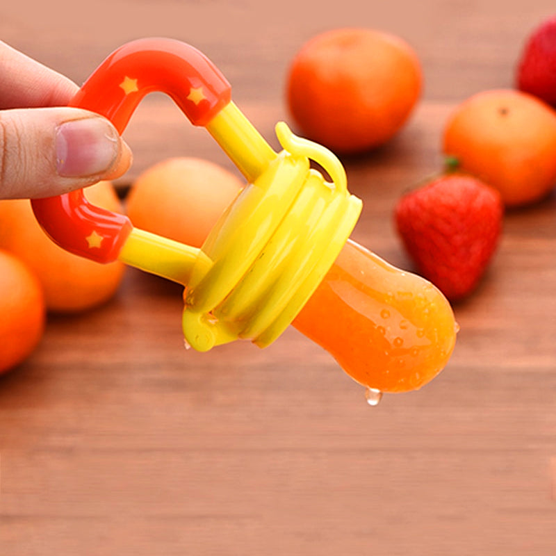 Silicone Baby Fruit Pacifier Teether for Infants