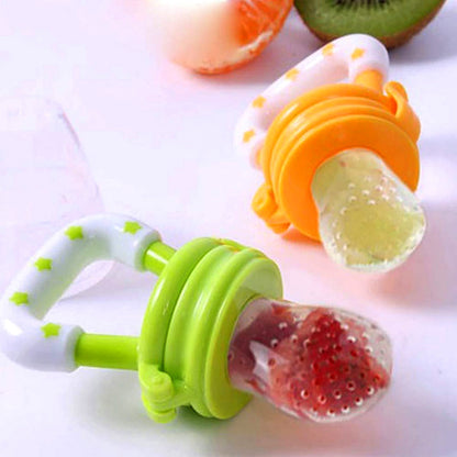 Silicone Baby Fruit Pacifier Teether for Infants