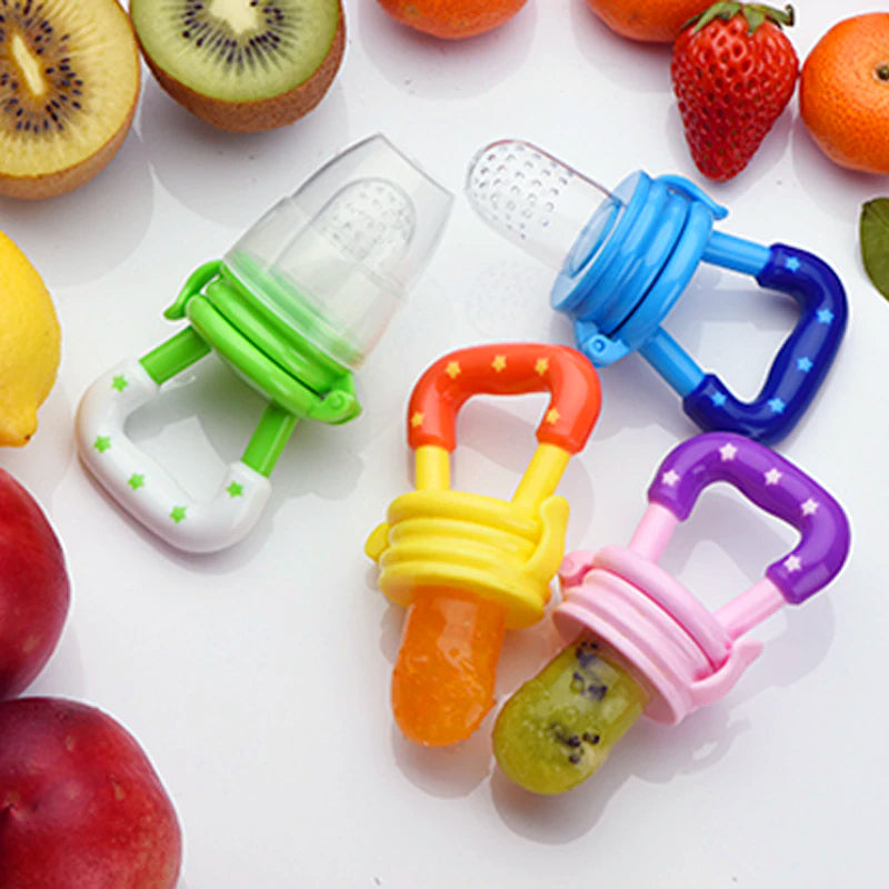 Silicone Baby Fruit Pacifier Teether for Infants