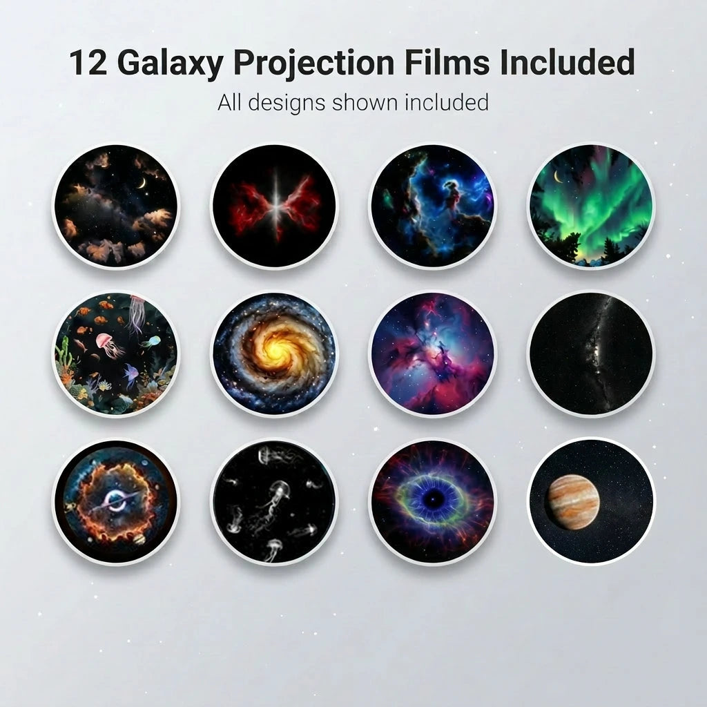 10 lens - Galaxy Projector Night Lemp with Premium Quality