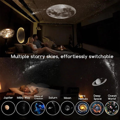 10 lens - Galaxy Projector Night Lemp with Premium Quality