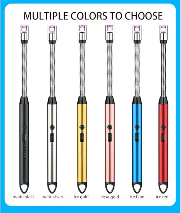 Rechargeable Electric USB Lighter Stove Lighter Long Neck Led Best Quality