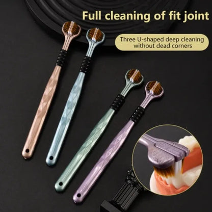 3-Sided Deep Clean Toothbrush  - Smart Way to Brush
