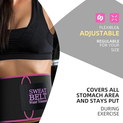Instant Sweat Pro Waist Belt For Men & Women. Universal Adjustabl Size ( Imported Stuffed )