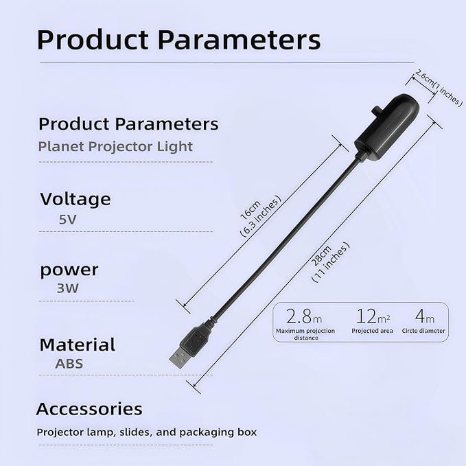 10 lens - Galaxy Projector Night Lemp with Premium Quality