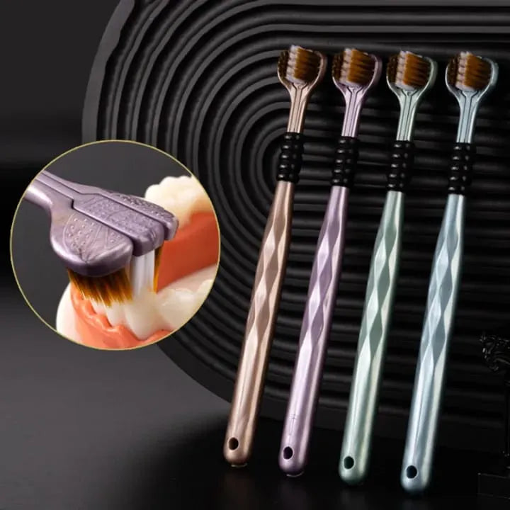 3-Sided Deep Clean Toothbrush  - Smart Way to Brush