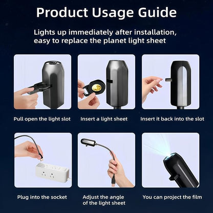 10 lens - Galaxy Projector Night Lemp with Premium Quality