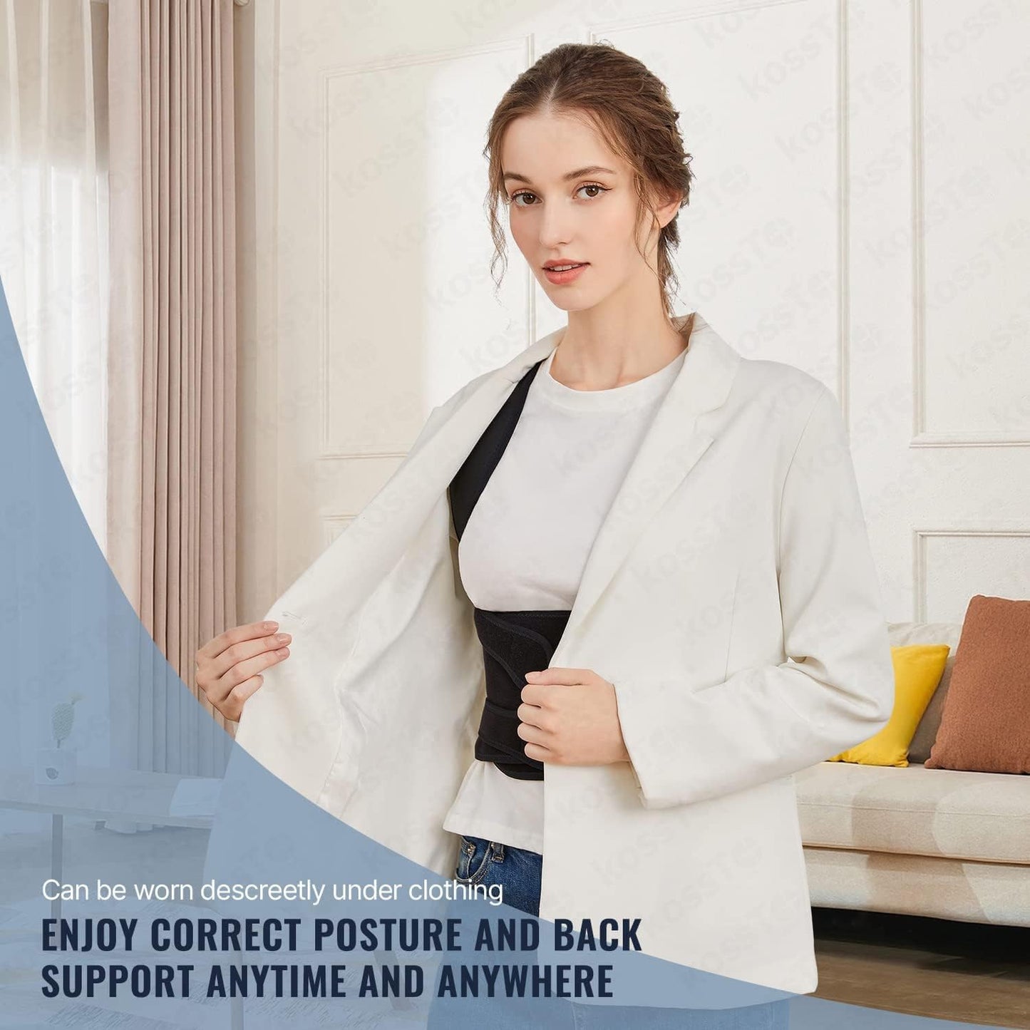 Adjustable Back Shoulder Posture Corrector - (IMPORTED)