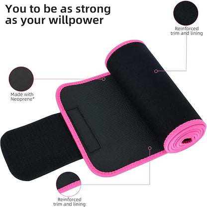 Instant Sweat Pro Waist Belt For Men & Women. Universal Adjustabl Size ( Imported Stuffed )