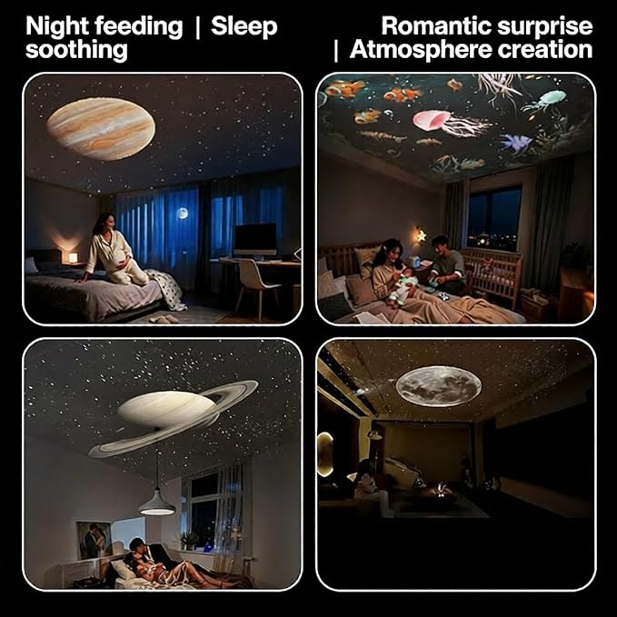 10 lens - Galaxy Projector Night Lemp with Premium Quality