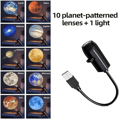 10 lens - Galaxy Projector Night Lemp with Premium Quality