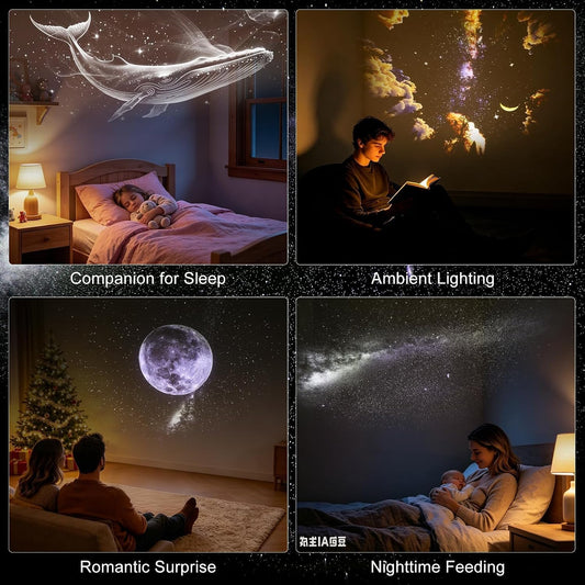 10 lens - Galaxy Projector Night Lemp with Premium Quality