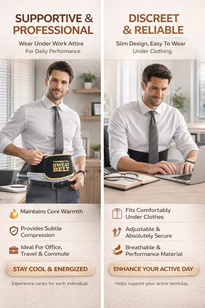 Instant Sweat Pro Waist Belt For Men & Women. Universal Adjustabl Size ( Imported Stuffed )