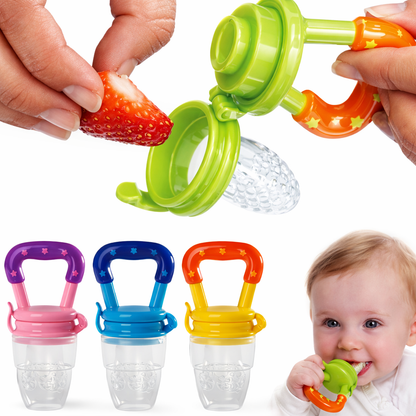 Baby Solid Baby Fruit Pacifier – A Gentle Way to Enjoy First Bites 🌼
