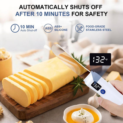 Electric Heated Butter Spreader Knife | Multipurpose Butter, Cheese & Spread Cutter - View 2