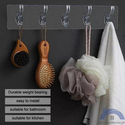 10PCS Adhesive Wall Screws