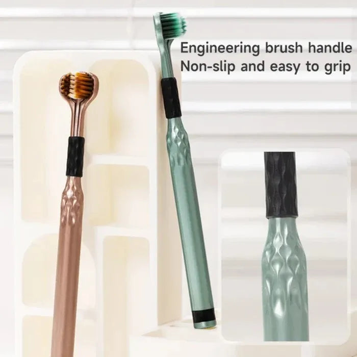 3-Sided Deep Clean Toothbrush  - Smart Way to Brush