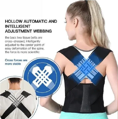 Adjustable Back Shoulder Posture Corrector - (IMPORTED)