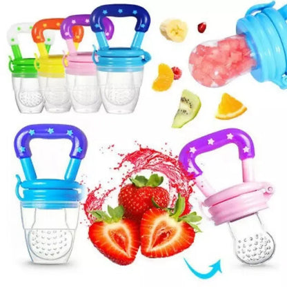 Silicone Baby Fruit Pacifier Teether for Infants