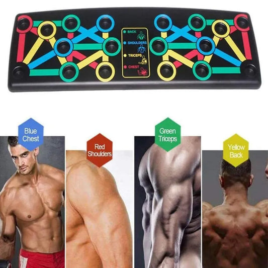 12 In 1 Pushups Board - Multi-Functional Body Workout Board - High-Quality Exercise Tool for Pushup and Pullups