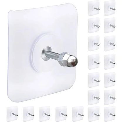 Stick-On Screws – No Drill, No Nails, No Wall Damage (10 Pcs)